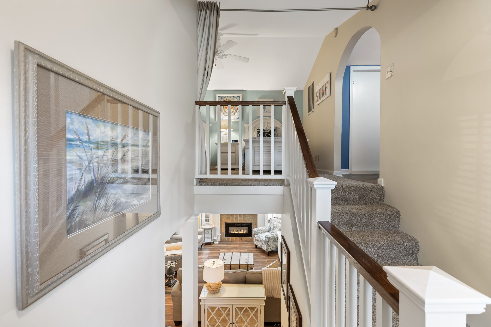 Upstairs