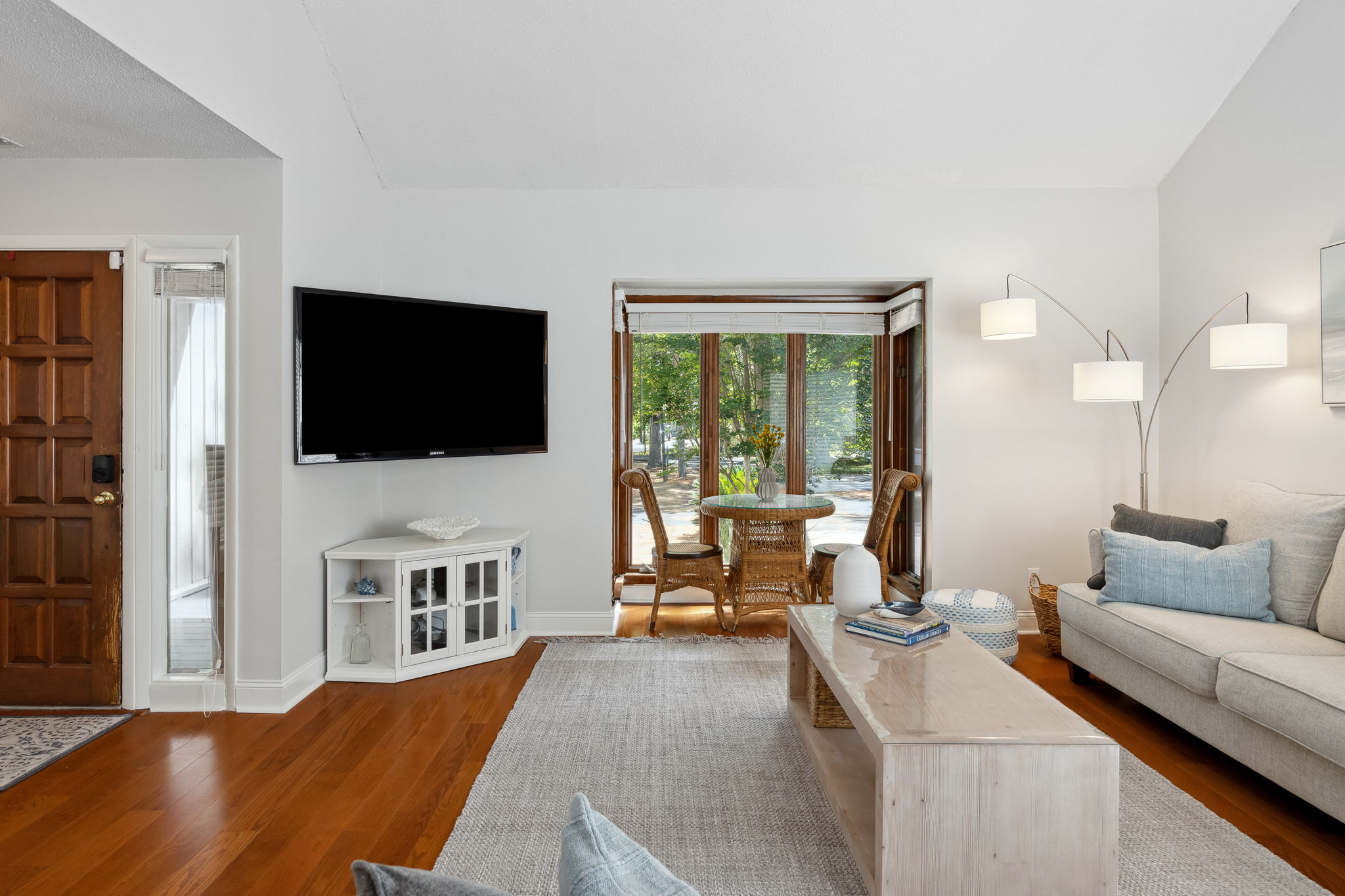 Living Room with Flat Screen TV
