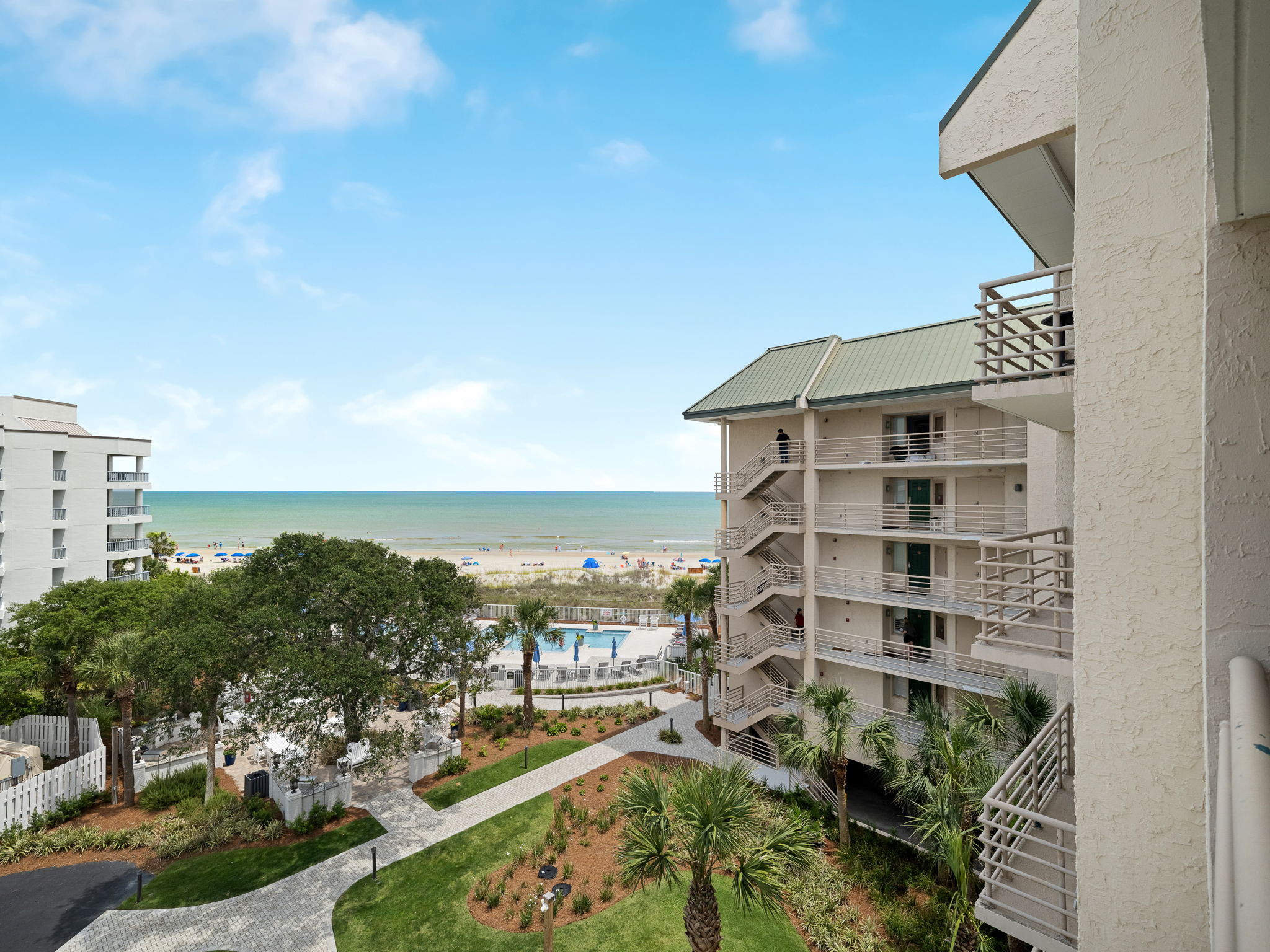 View from Master Bedroom Balcony