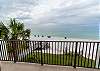 VIEW OF THE BEACH AND GULF OF MEXICO FROM YOUR PRIVATE COVERED BALCONY FROM THE LIVING AREA
