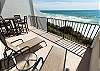SPECTACULAR VIEWS OF THE BEACH AND GULF OF MEXICO FROM YOUR PRIVATE COVERED BALCONY
