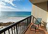 PRIVATE COVERED BALCONY OVERLOOKING THE BEACH/GULF OF MEXICO