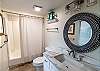 Full bathroom tub/shower combo