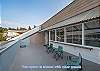 Spacious, shared, viewing deck