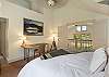 Bedroom #1: Primary King bed with spacious walk-in closet and en suite tub and shower. 