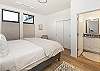 Bedroom #2: King bed and en suite bathroom 