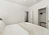Bedroom #2: Queen bed with a full bathroom located directly across the hallway.  
