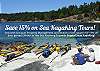 15% off sea kayaking with Crystal Seas Kayaking