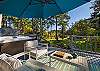 Hot tub and deck space