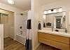 Guest Bath - with washing machine and dryer
