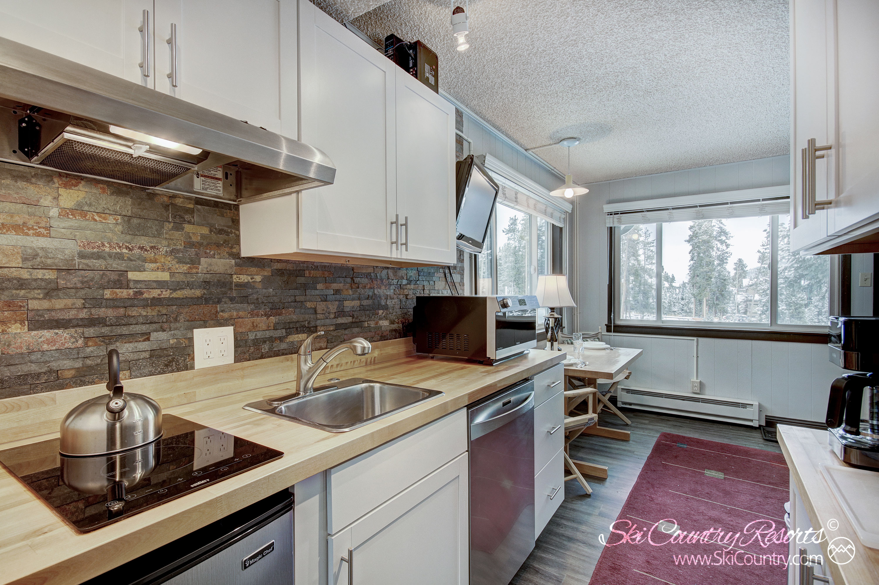 Fully loaded kitchenette