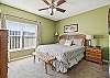 King Bedroom with Cable TV and WIfi