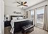 King Bedroom with Cable TV and WIfi