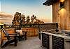 Five bedroom, five bathroom condo with a roof top hot tub