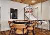 Game room with pool, game table basket ball and video game table