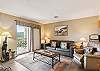 Spacious Living Room with Gas Fireplace, Sleeper Sofa and SMART TV with Cable & WIFI throughout vacation rental