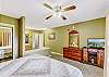 Primary Bedroom with King Bed, Private Bathroom, Cable TV and Wifi
