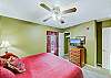 King Bedroom with Cable TV and WIfi
