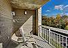 Private Balcony with a Mountain View from your Pigeon Forge Condo