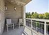 Private Balcony with a Wooded View from your Pigeon Forge Condo