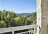 Private Balcony with a Wooded View from your Pigeon Forge Condo