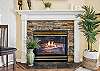 Seasonal Gas Fireplace