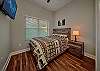 Bedroom with queen bed,wifi and smart tv