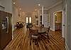Spacious Living Room with Electric Fireplace and SMART TV with Cable & WIFI throughout vacation rental