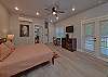Spacious one room studio condo with king bed, tv, coffee maker, refrigerator and microwave 