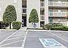 Ground level entry to condo.  Accessible Parking right at the door.