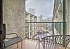 Private Balcony overlooking the outdoor pool