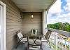Private Balcony with City and Mountain View from your Pigeon Forge Condo