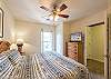 Primary Bedroom with King Bed, Cable TV and Wifi