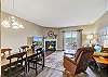Spacious Living Room with Gas Fireplace, Sleeper Sofa and SMART TV with Cable & WIFI throughout vacation rental
