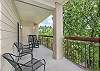Private Balcony with River View from your Pigeon Forge Condo