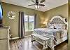 Primary Bedroom with King Bed, Private Bathroom, Cable TV and Wifi