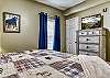 King Bedroom with Cable TV and WIfi