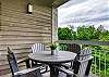Private Balcony with mountain view from your Pigeon Forge Condo