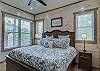Each bedroom has a king-sized bed and a private en suite full bathroom