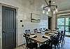Spacious living room and kitchen with dining