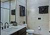 Full bathroom, towel and linens provided