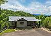 Modern luxury cabin in Pigeon Forge with mountain views
