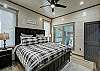 Each bedroom has a king-sized bed and a private en suite full bathroom