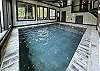 Indoor swimming pool and hot tub
