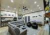 Game room and bunk room