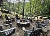 Fire pit and picnic area
