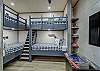 Bunk room with 4 twin beds