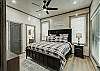 Each bedroom has a king-sized bed and a private en suite full bathroom