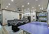Game room and bunk room