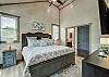 Each bedroom has a king-sized bed and a private en suite full bathroom